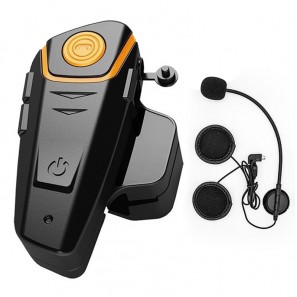 Ενδοεπικοινωνία Bluetooth 1000m Ακουστικό για το Κράνος Αδιάβροχο BT-S2