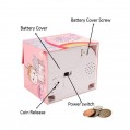 Κουμπαράς Πλαστικός Saving Box Cat Unicorn Color Pink