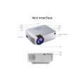 Andowl Q-A16 Mini Projector με Wi-Fi και Ενσωματωμένα Ηχεία Λευκός