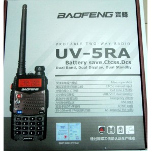 Baofeng UV-5RA Φορητός dual band πομποδέκτης VHF/UHF έως 5.8W